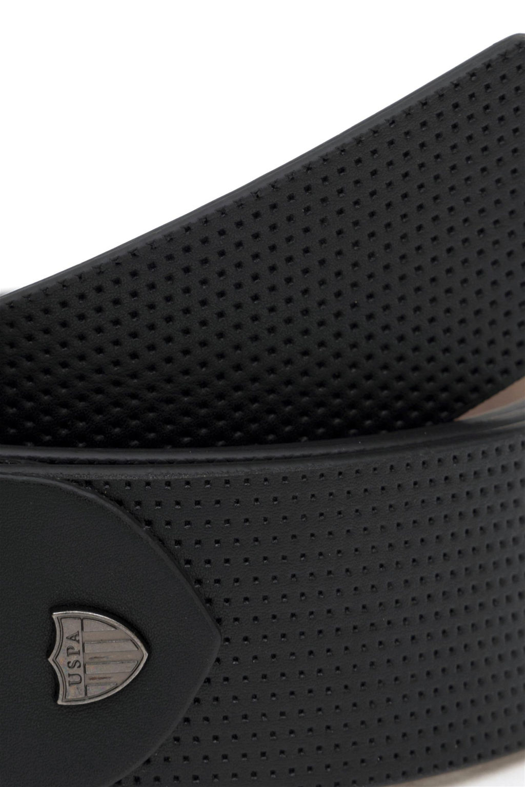 Мужской черный пояс - U.s. polo assn фото 4