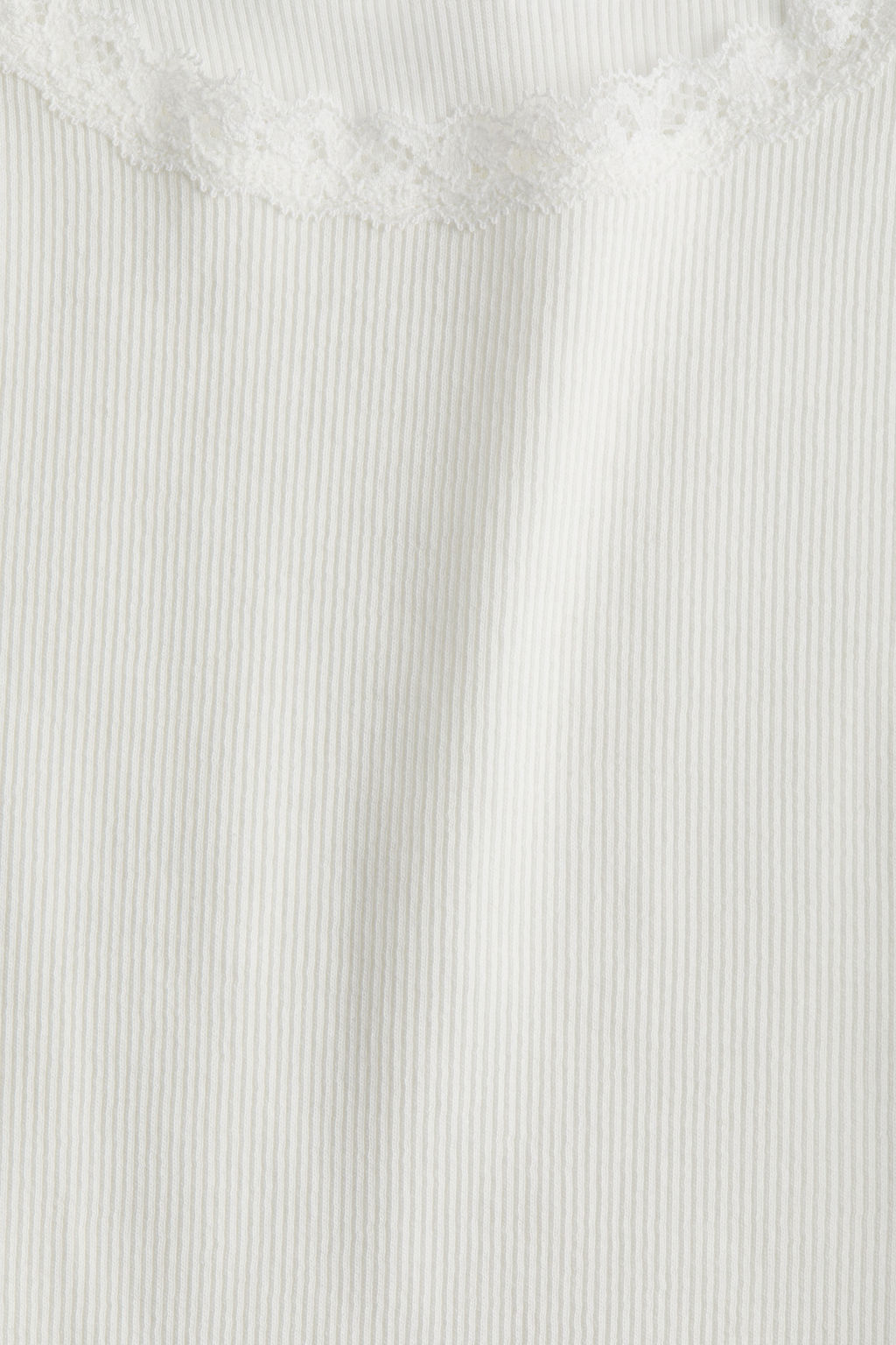 Top de tirantes con ribete de encaje - H&m фото 3