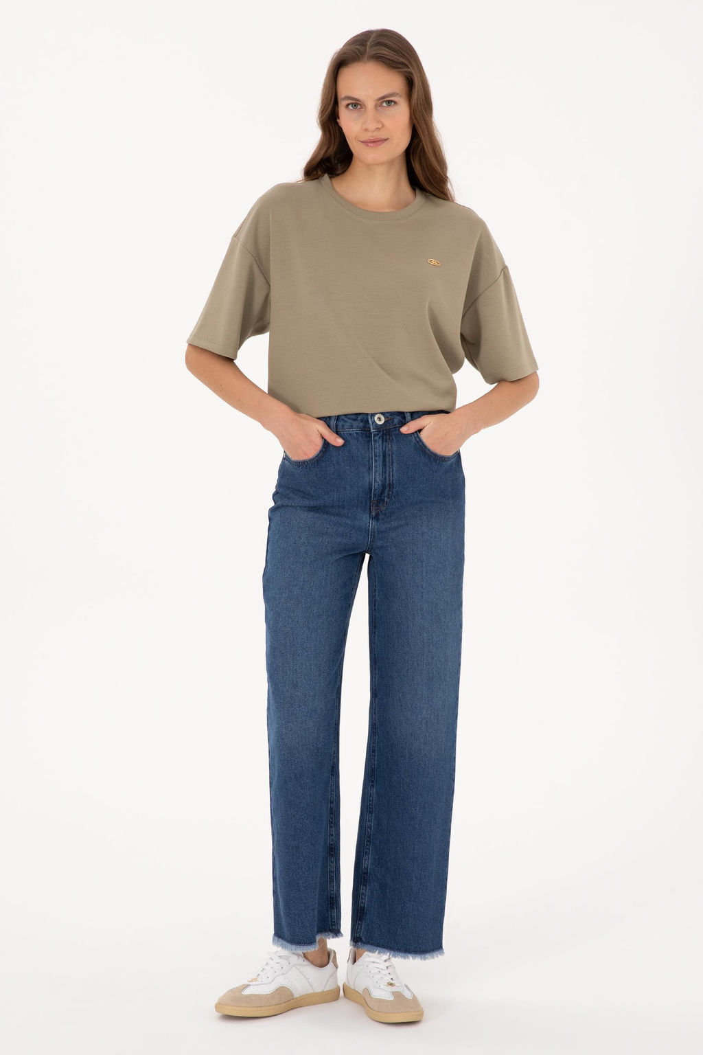 Kad_n Mavi Jean Pantolon