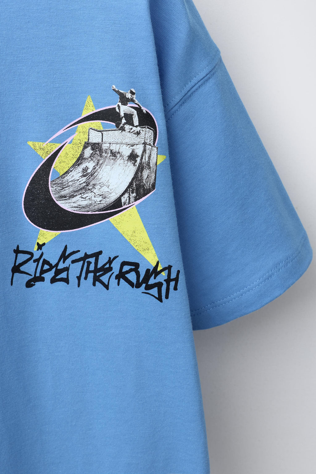 SKATE PRINT T-SHIRT - Zara фото 3