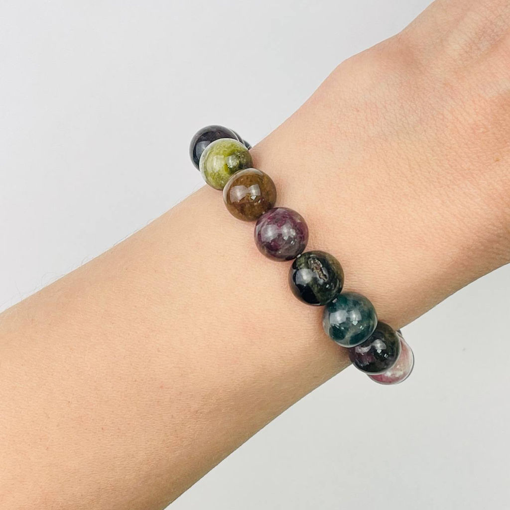 Браслет из Турмалина микс 20 см