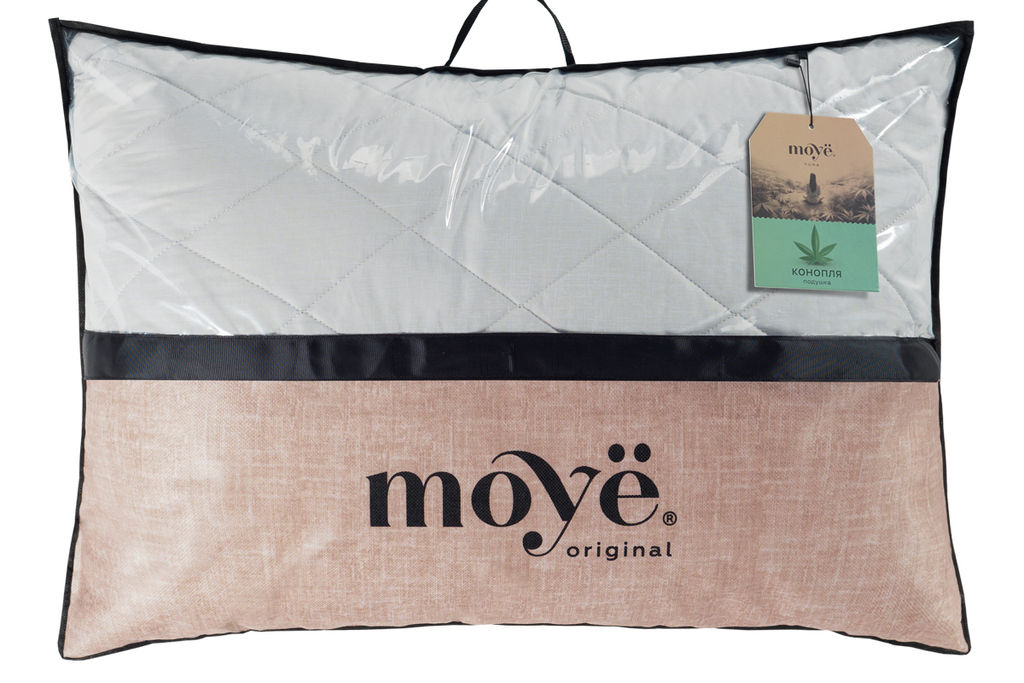 Подушка Конопля упругая Moye Original