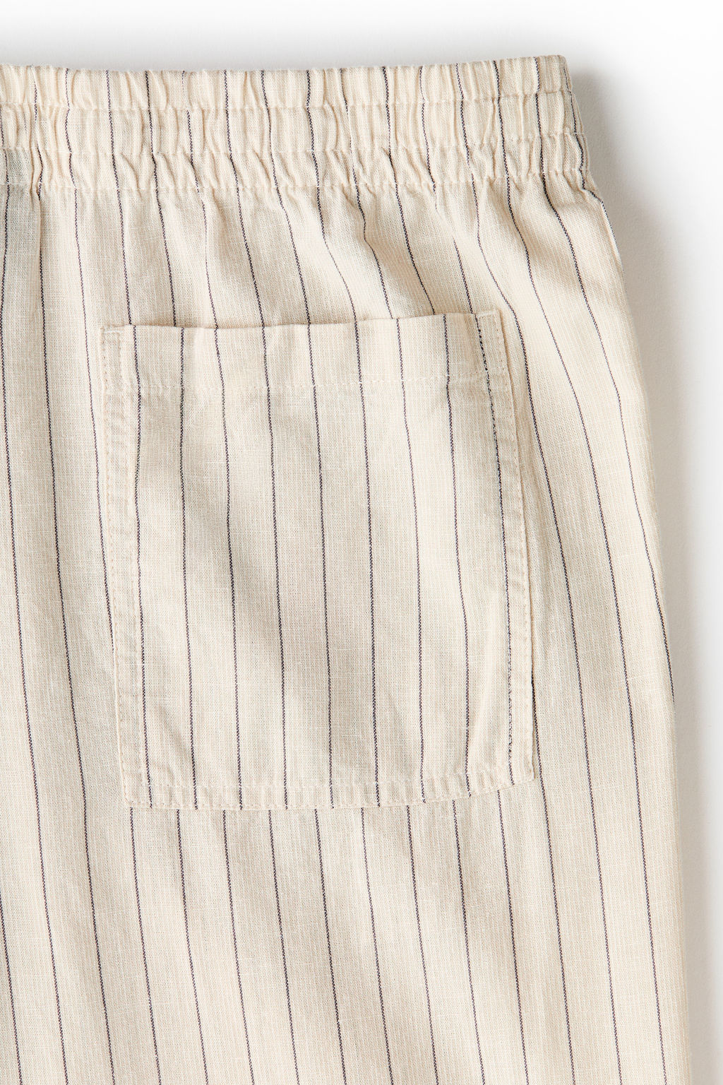 Pantal?n en mezcla de lino Relaxed Fit - H&m фото 3