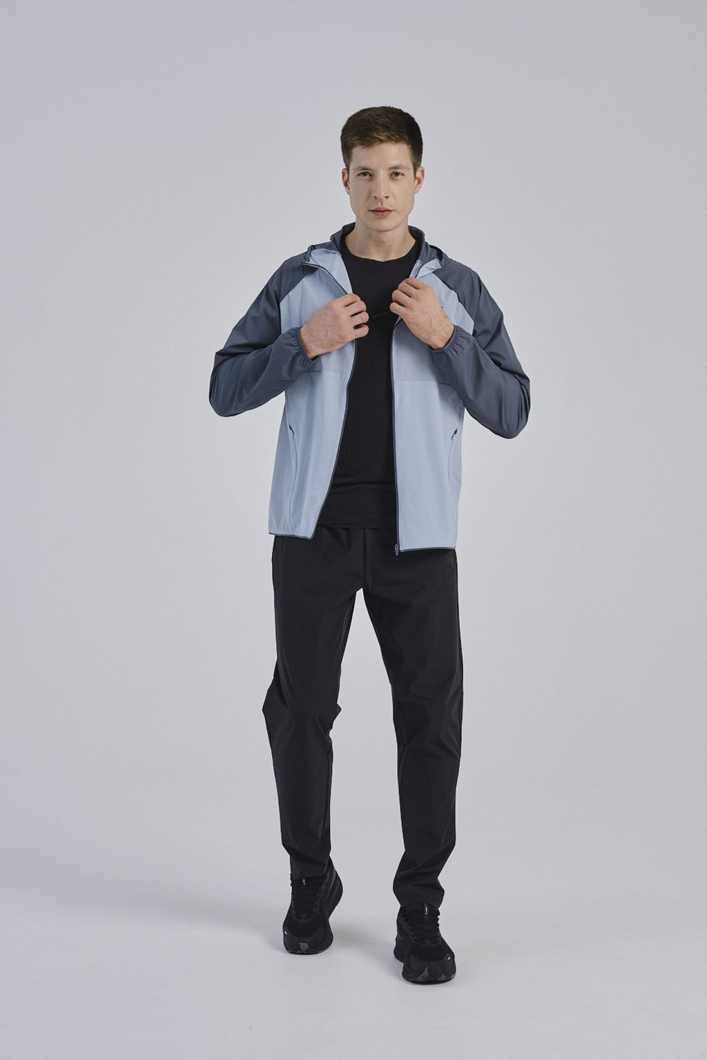 Ветровка Синий ADVANCED RUNNING Woven Track Top - Anta фото 7