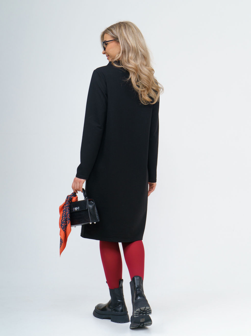 854 Платье "черный"