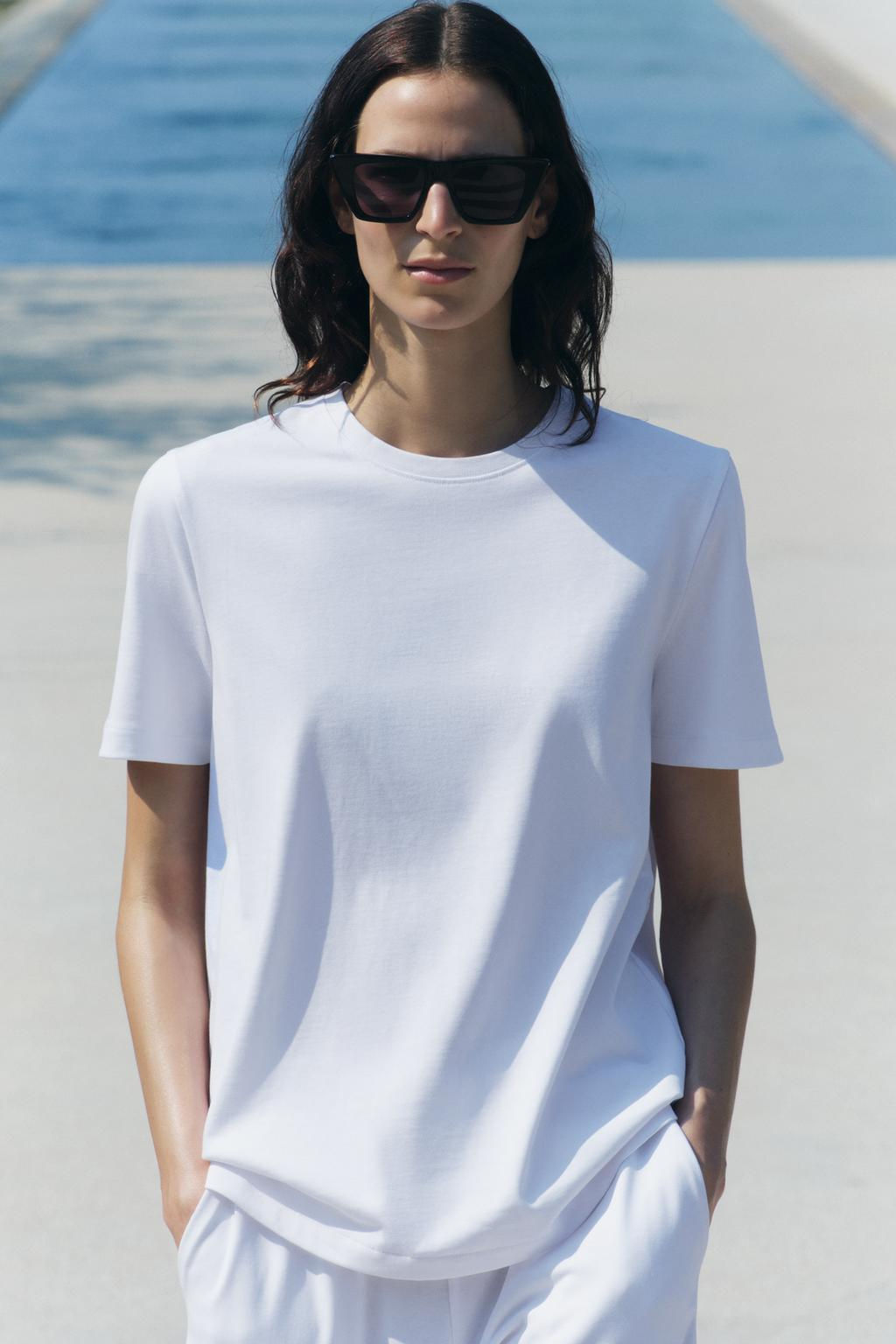 HEAVY COTTON T-SHIRT - Zara фото 2