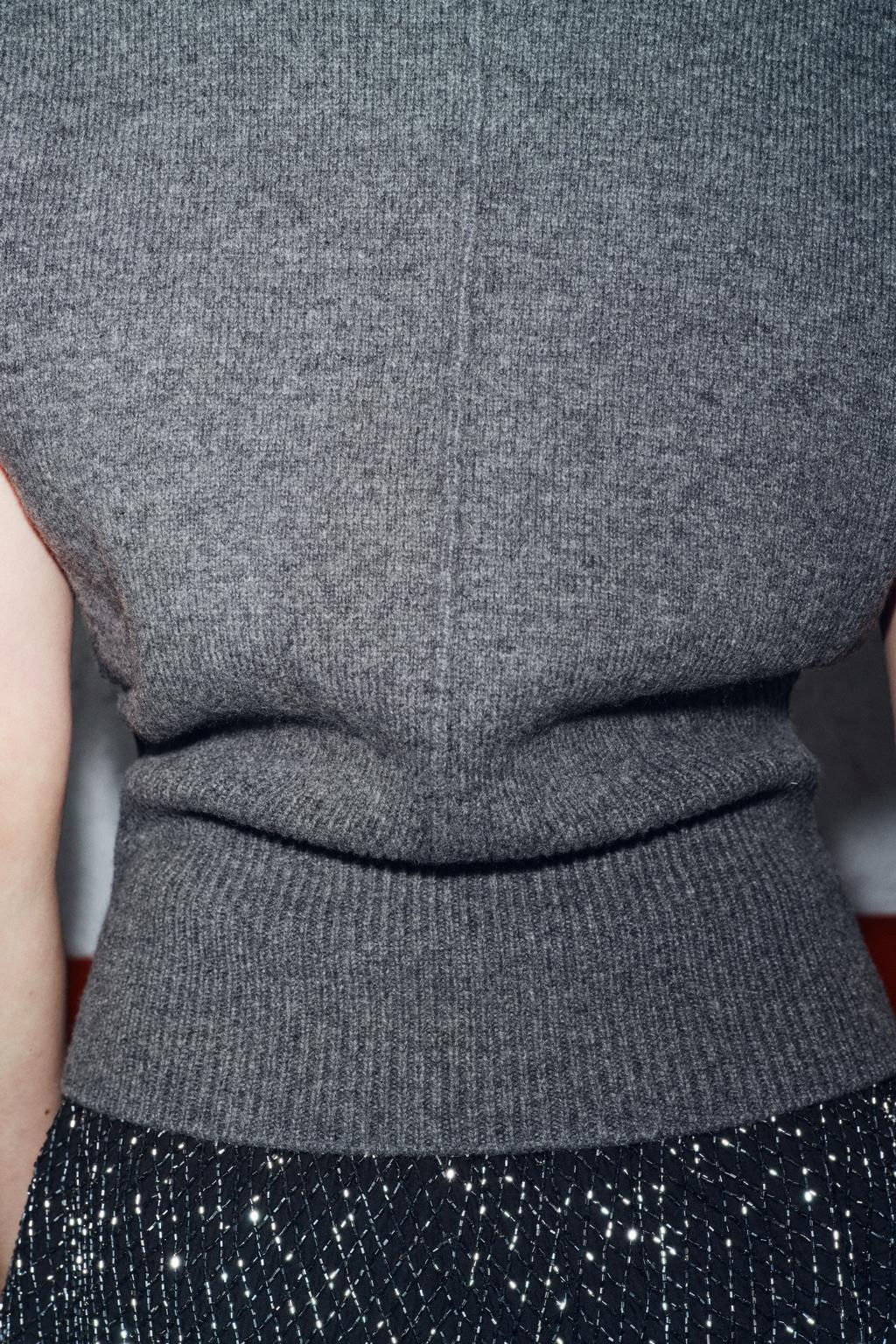 RIBBED TOP - Zara фото 3