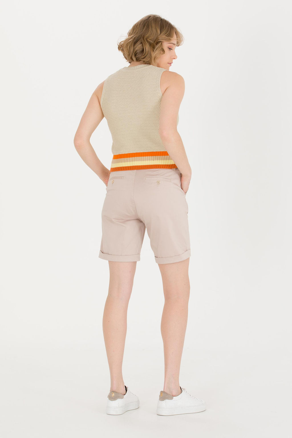 Женские шорты из каменной ткани Неожиданная скидка в корзине - U.s. polo assn фото 11