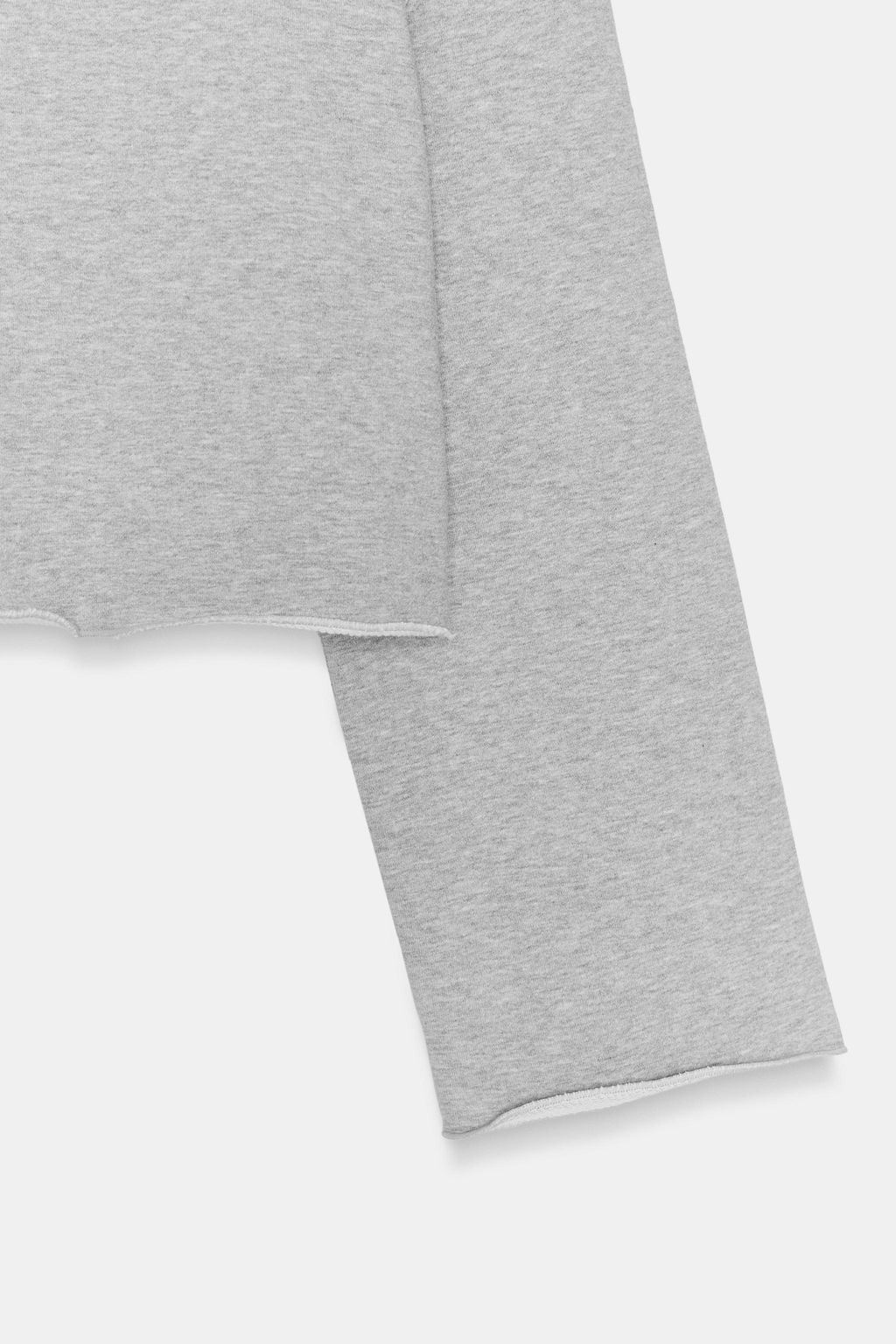 SUDADERA CUELLO BARCO / Gris vigor? - Zara фото 9