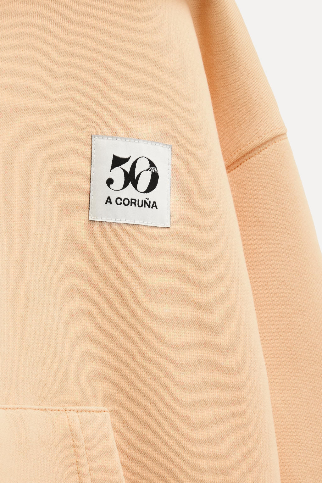 6-14 YEARS/ 50TH ANNIVERSARY LABEL ZIP-UP SWEATSHIRT - Zara фото 3