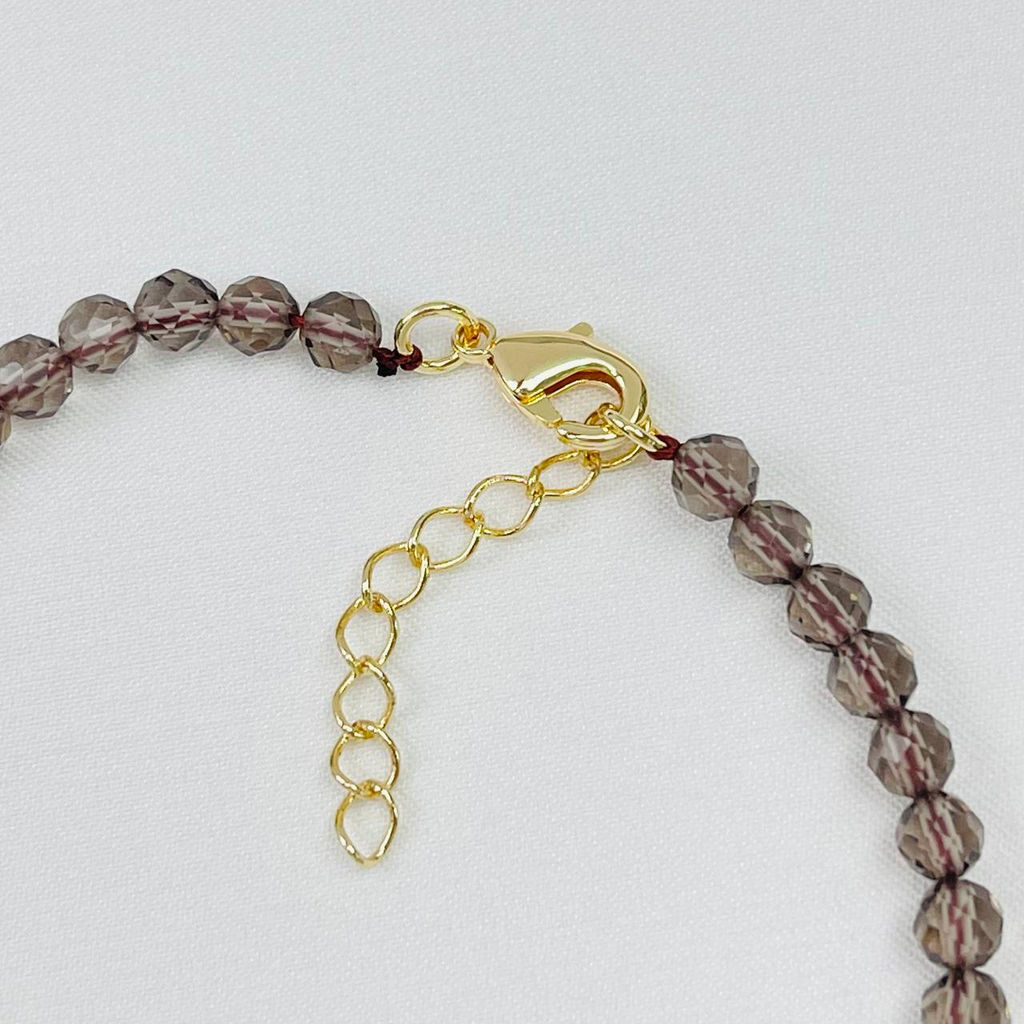 Браслет из Раухтопаза 18,5 см +