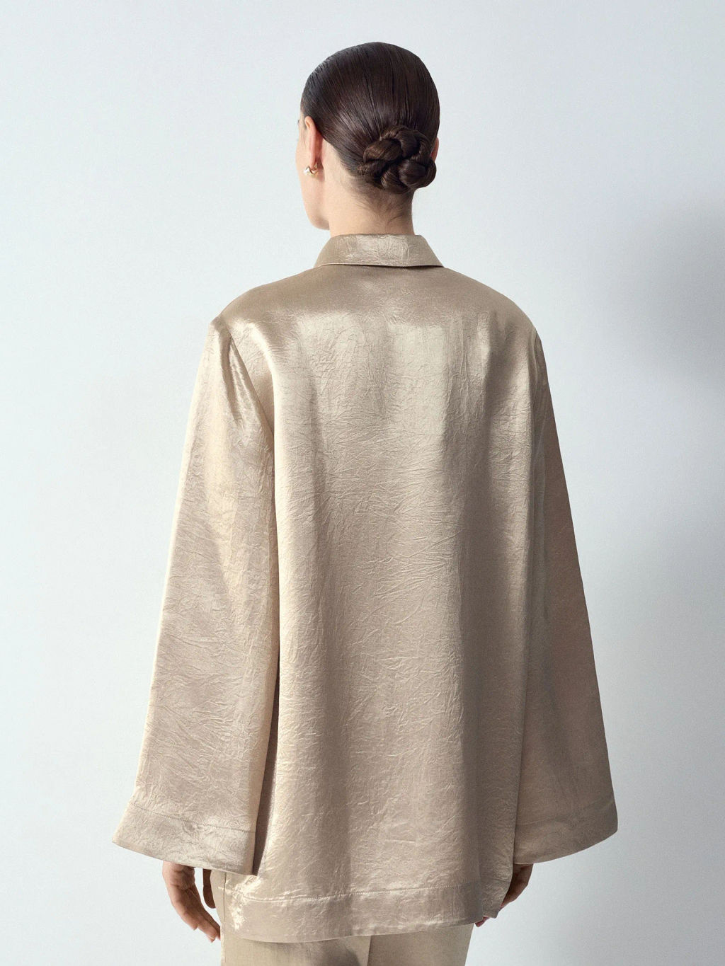 EMKA / Рубашка из ацетата  фото 6