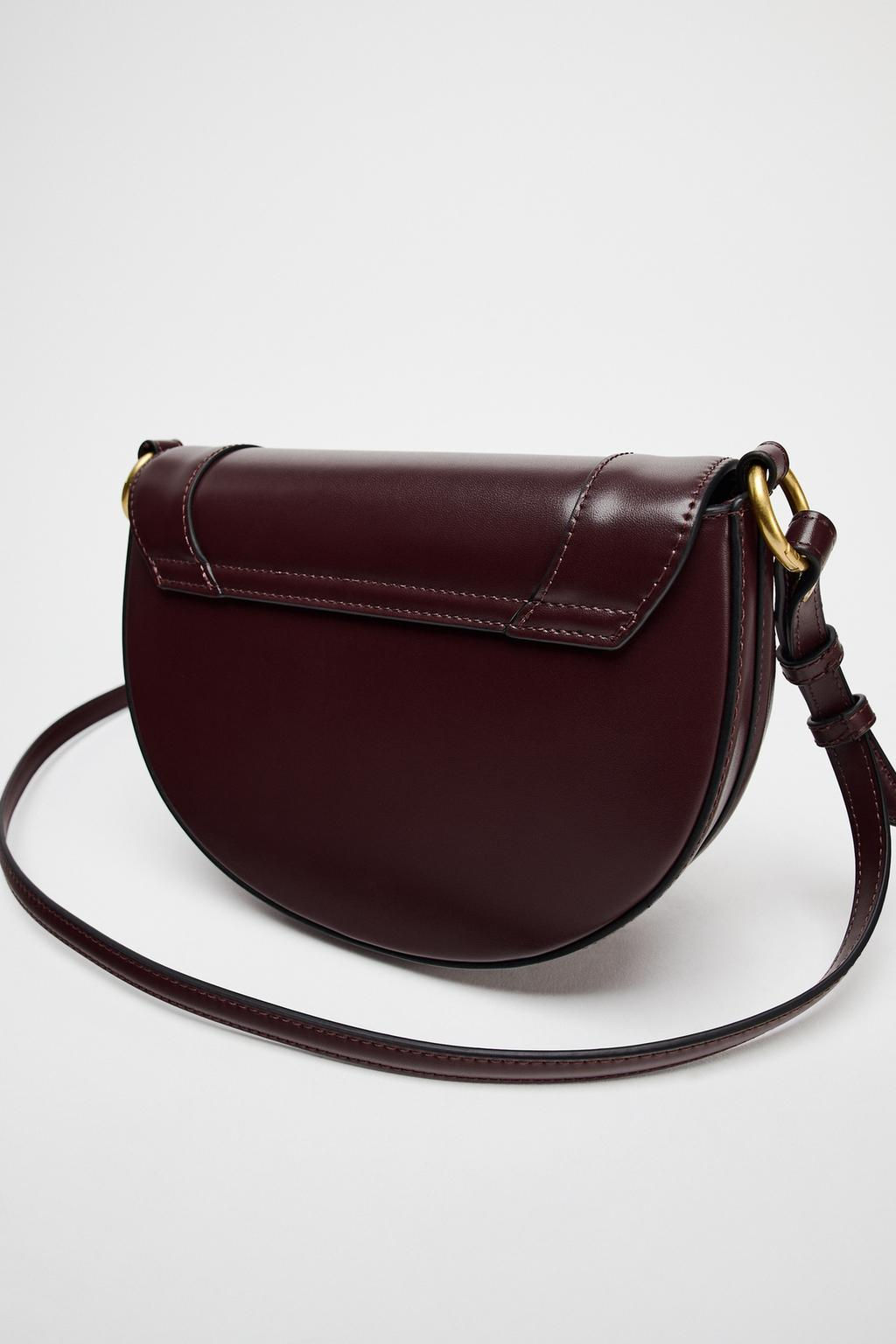 CONTRAST TOPSTITCHING CROSSBODY BAG - Zara фото 4