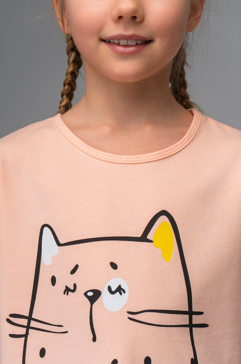 Пижама для девочки с шортами Bonito  фото 4