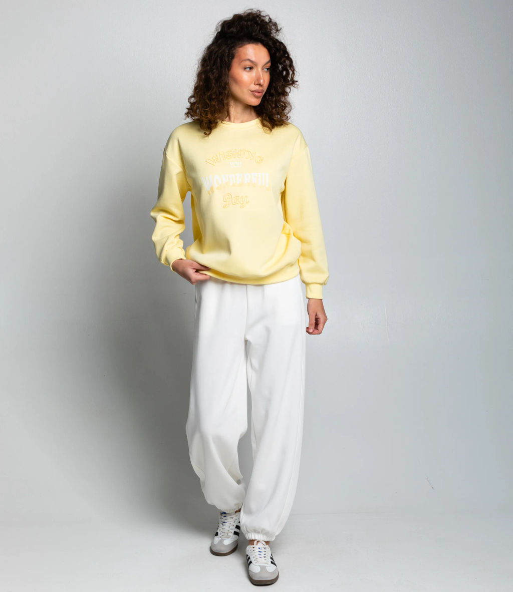 Свитшот #КТ2006 (7), жёлтый