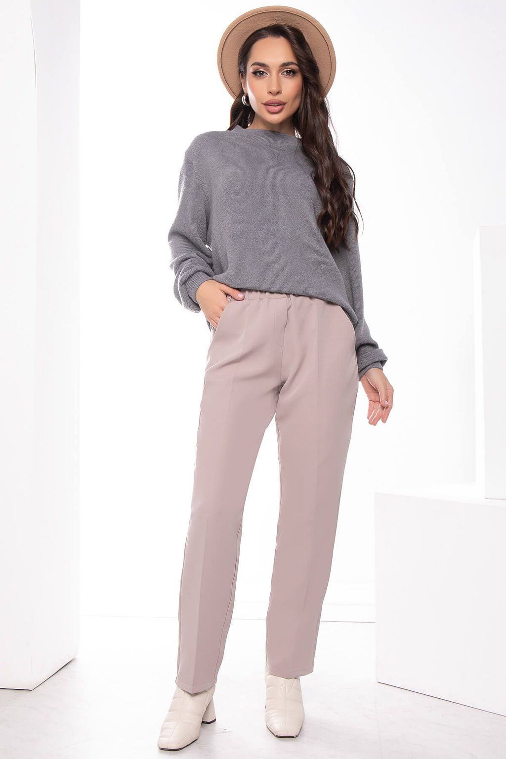 Брюки Арли (беж) Б7140 - Lt collection фото 4
