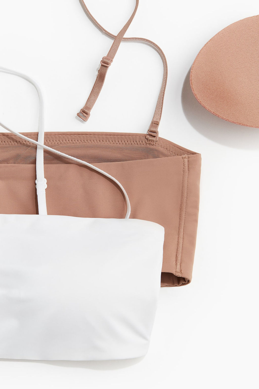 Pack de 2 sujetadores bandeau de microfibra - H&m фото 6