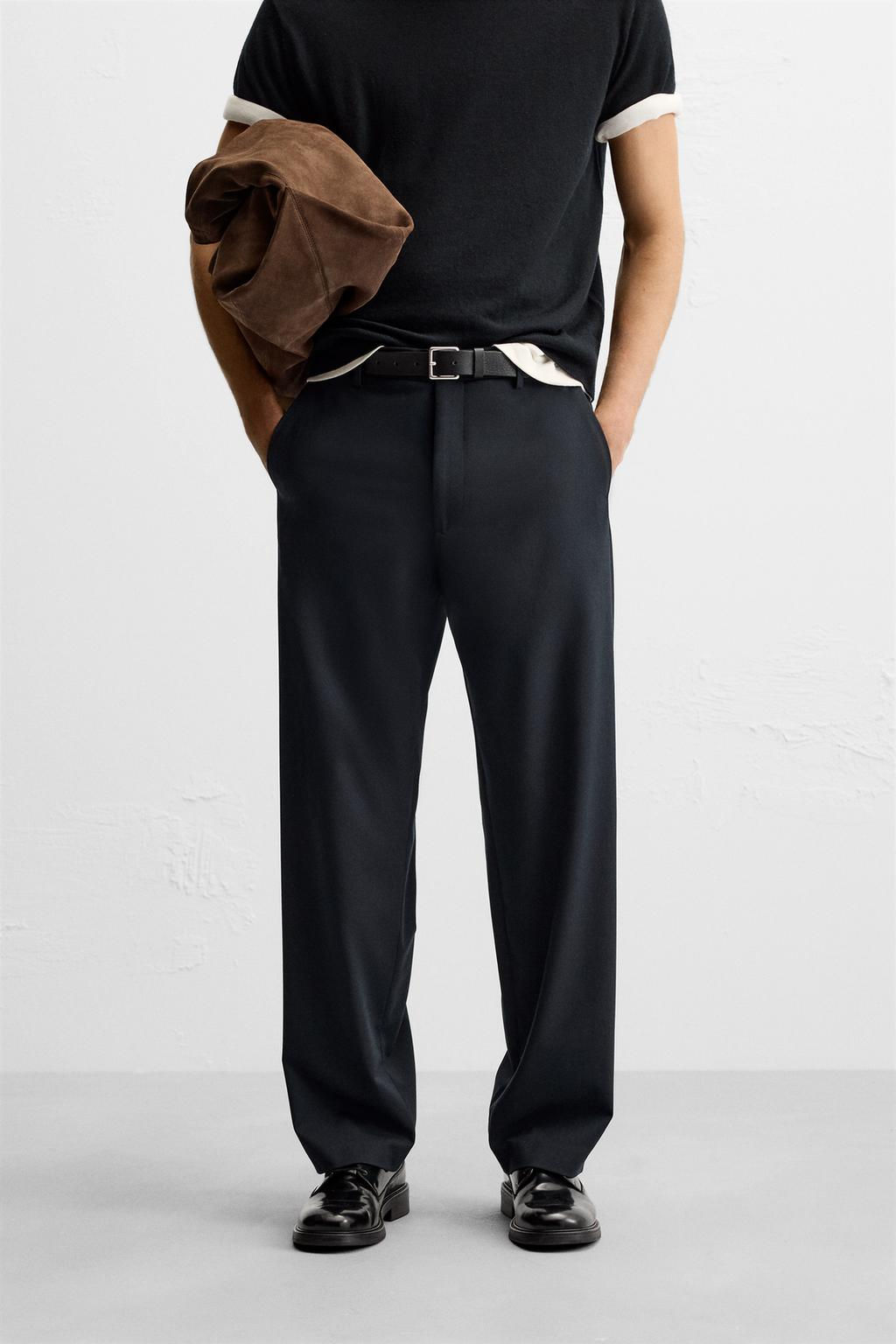 STRAIGHT-LEG TROUSERS - Zara фото 2