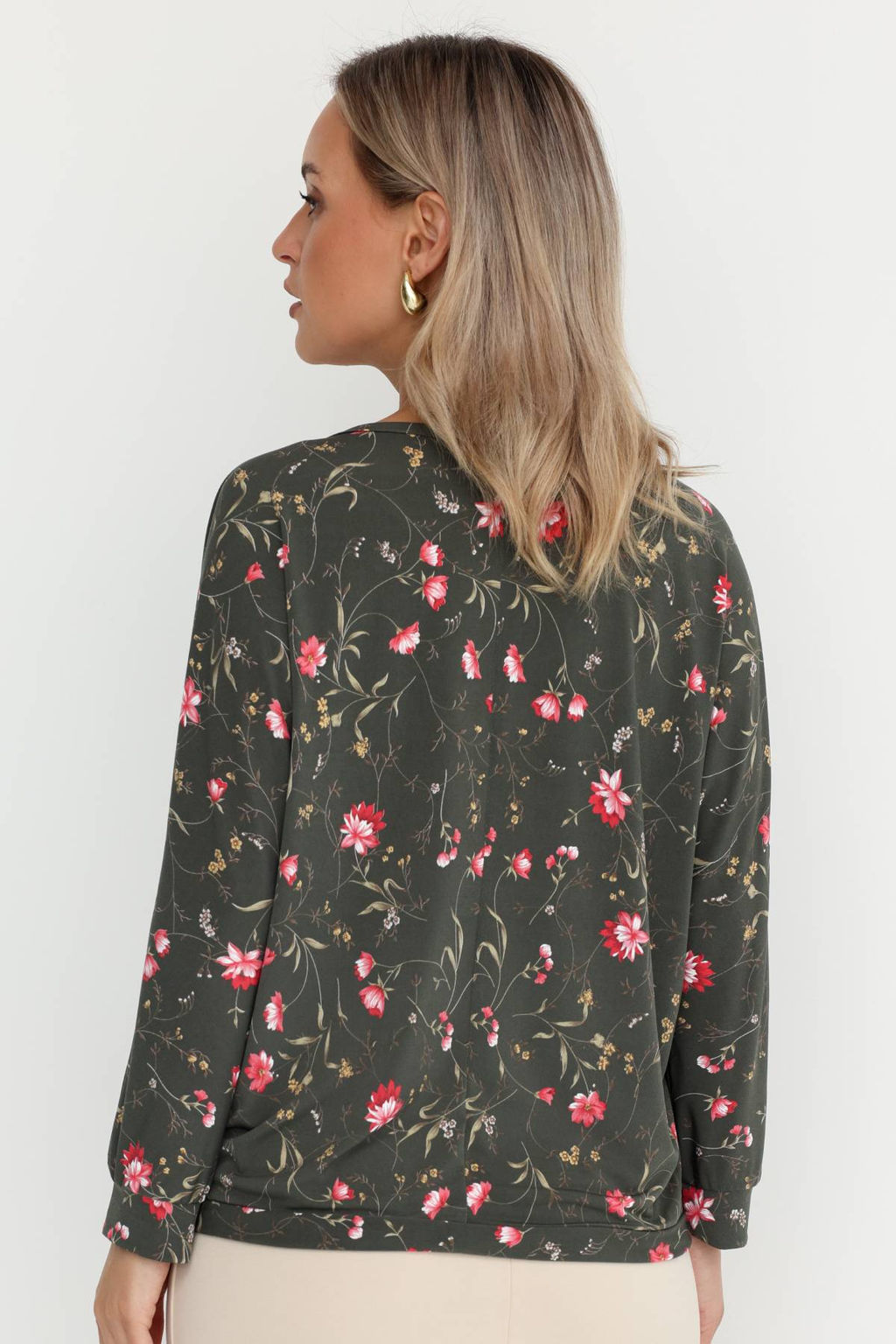 Блузка женская 7082/05/Хаки - Rise фото 5