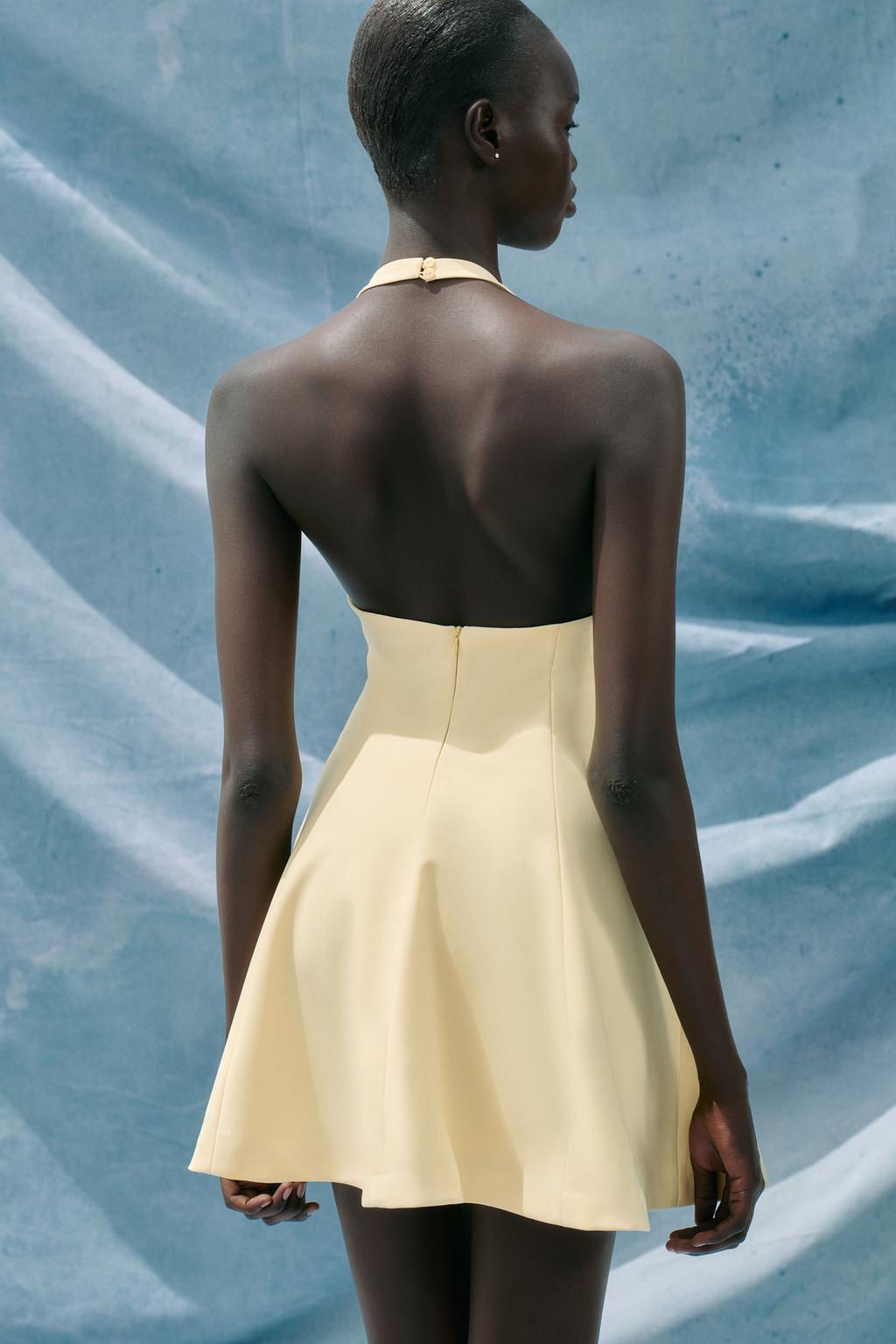 HALTER SHORT DRESS - Zara фото 5