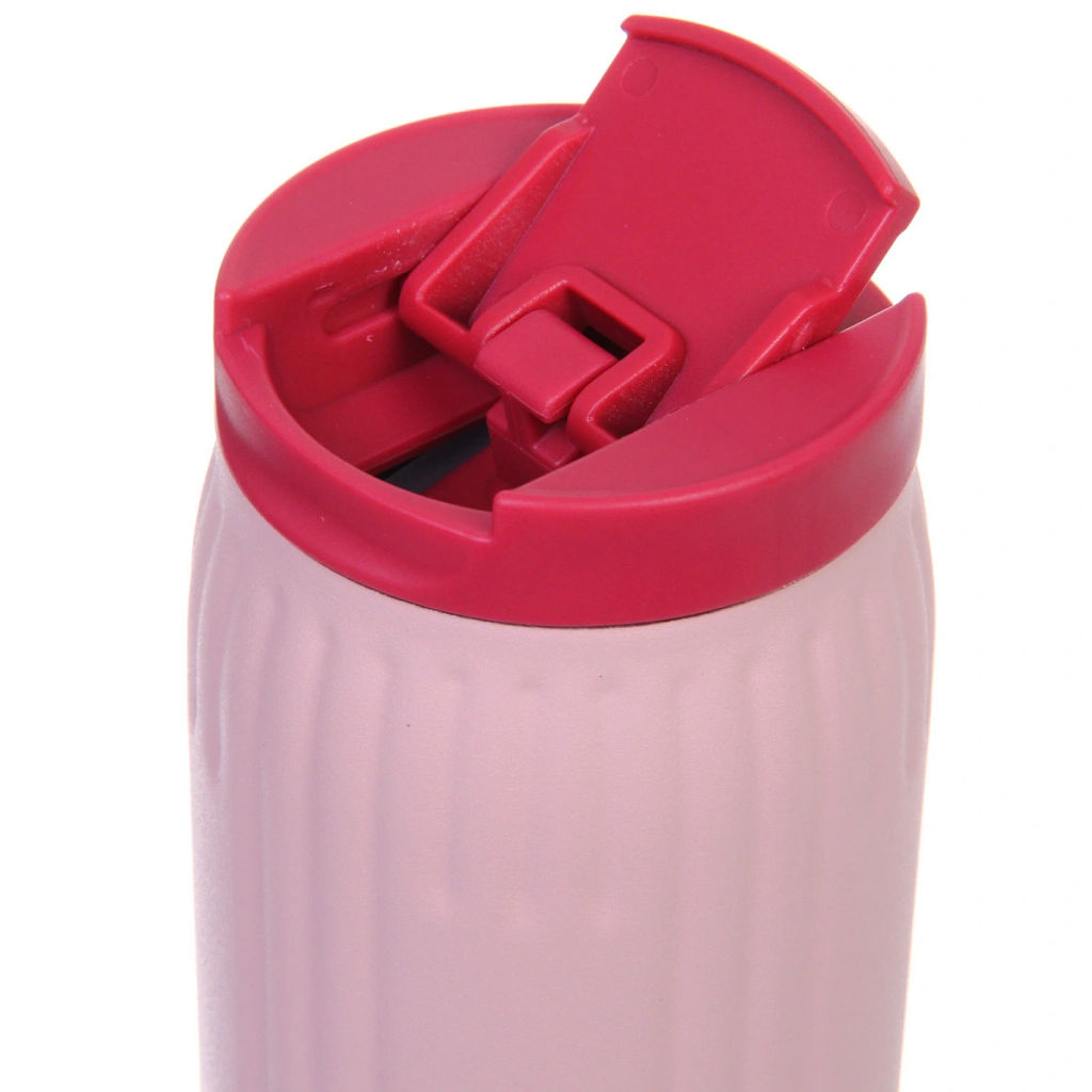 Термос 600мл "Элегант", цвет розовый