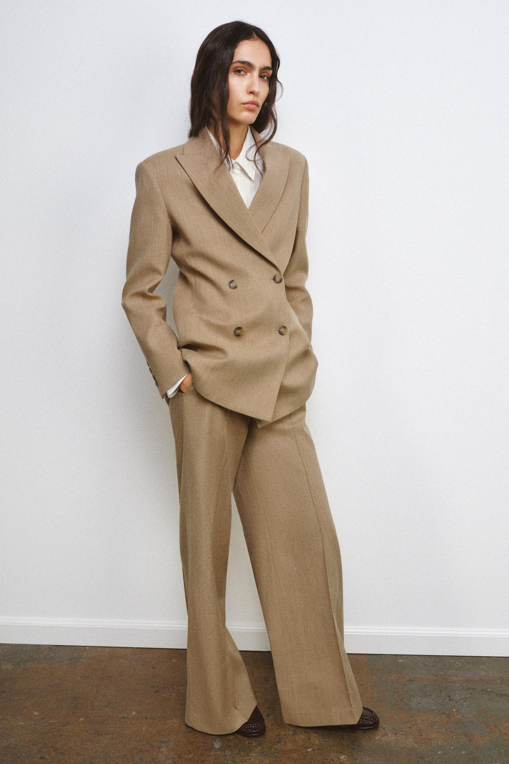 TAILORED BLAZER WITH WOOL ZW COLLECTION - Zara фото 8