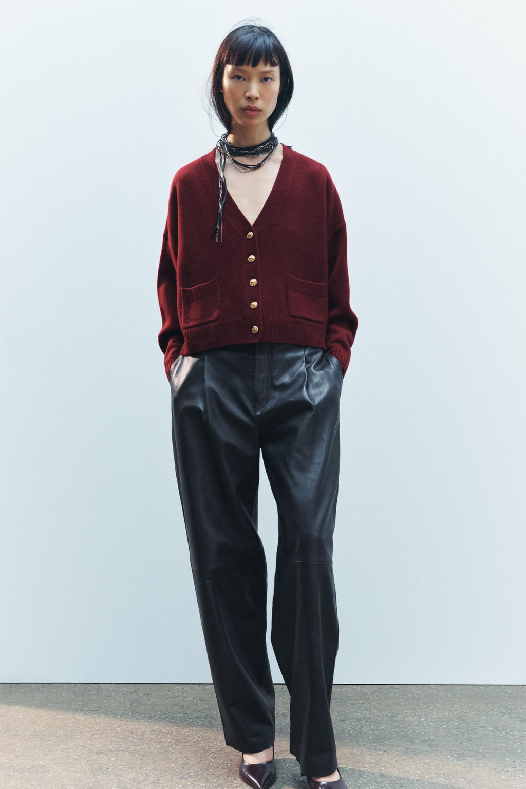 100% WOOL JACKET WITH GOLD BUTTONS - Zara фото 2