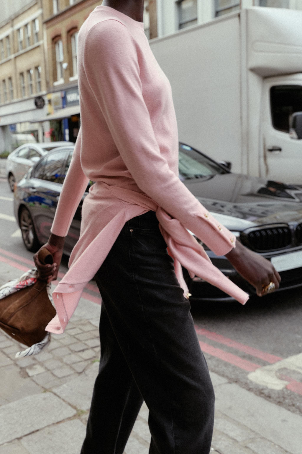 KNIT JUMPER WITH FLORAL BUTTONS - Zara фото 3