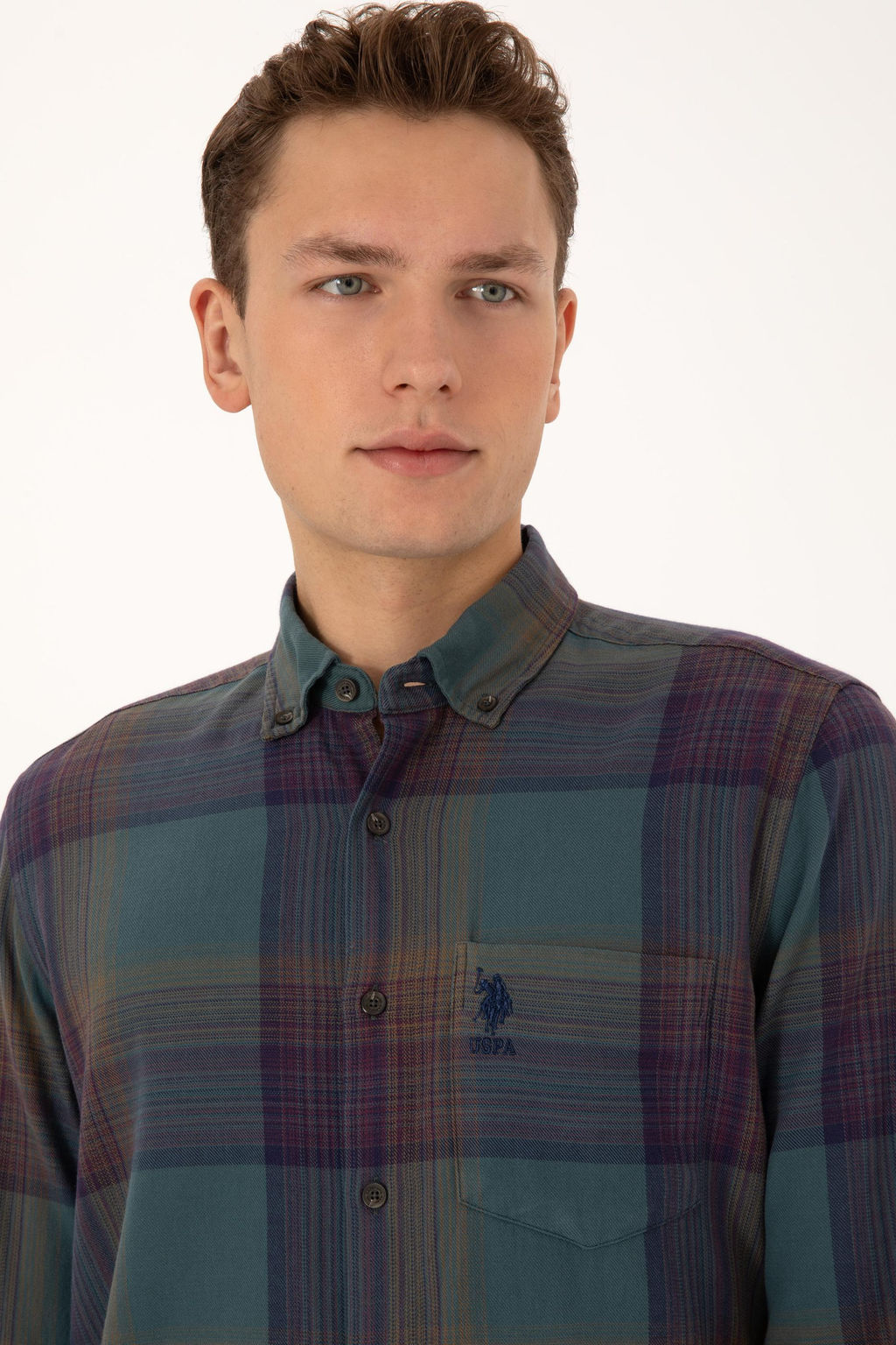 Erkek Koyu Ye_il Uzun Kollu G_mlek - U.s. polo assn фото 2