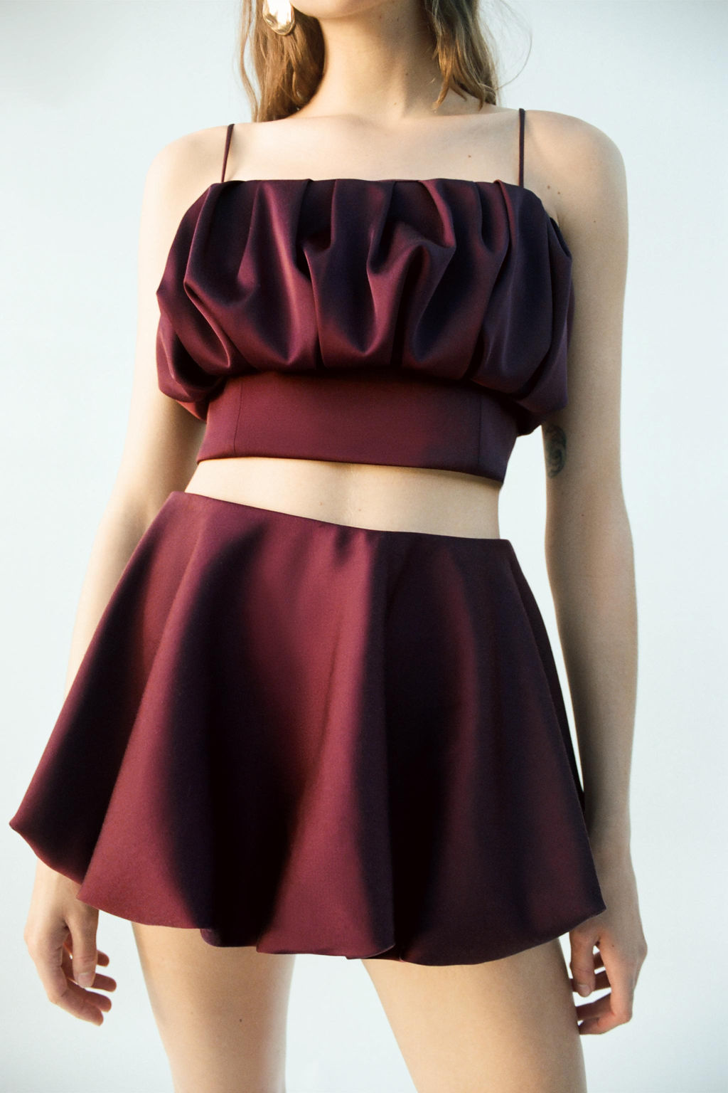STRAPPY BALLOON TOP - Zara фото 5