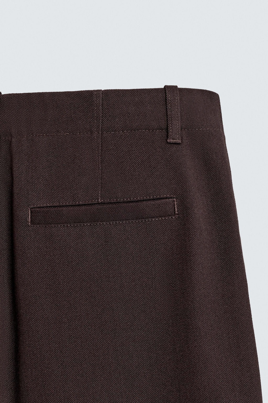 PANTAL?N BALLOON FIT ESTRUCTURA / Granate - Zara фото 9