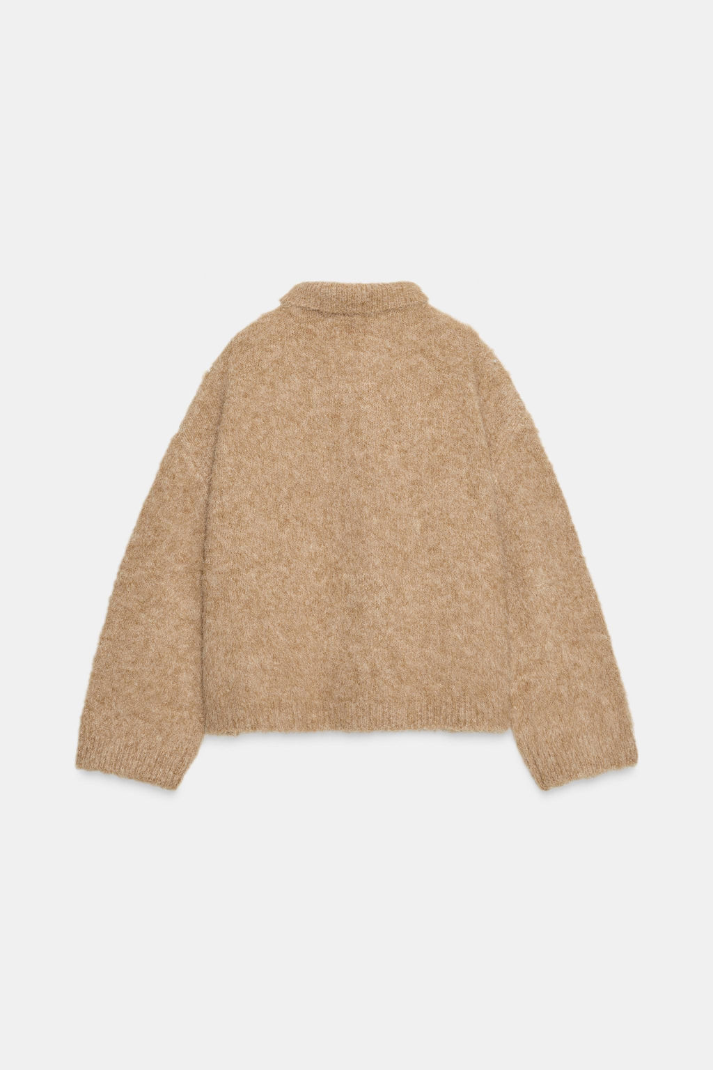 BRUSHED EFFECT KNIT JUMPER - Zara фото 7