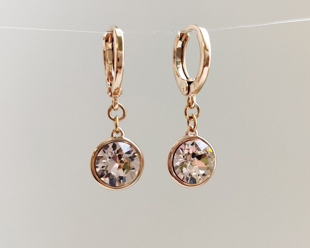 Серьги с кристаллами Swarovski