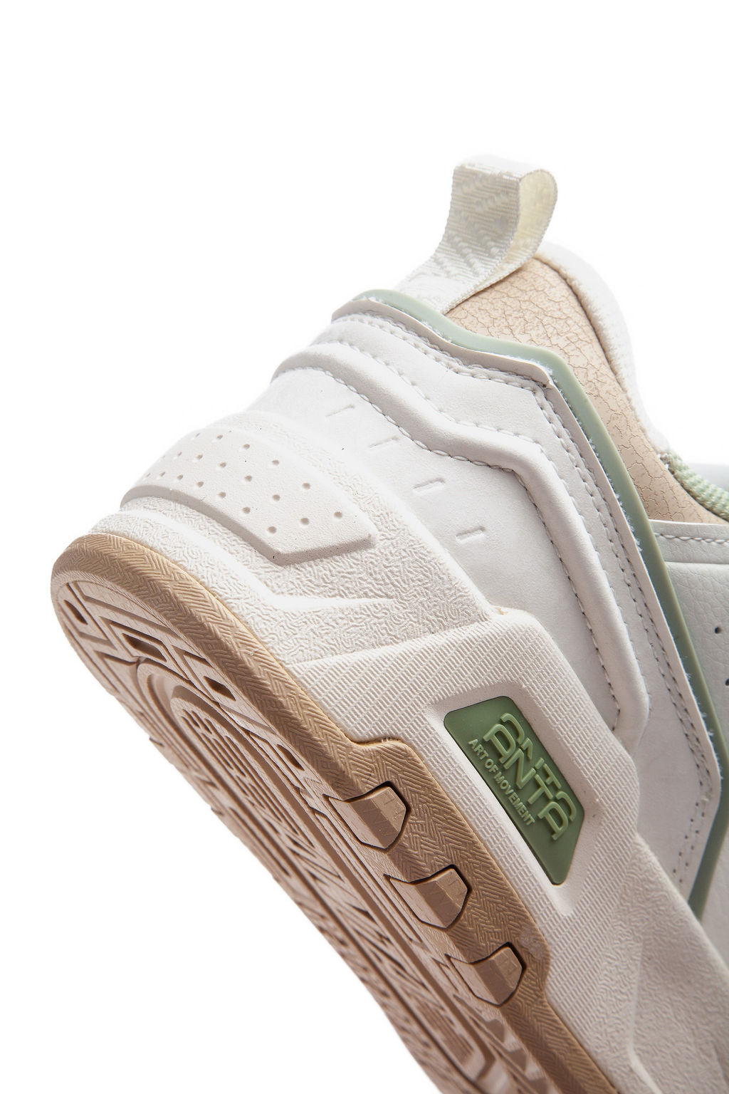 Кеды Бежевый/Зеленый/Коричневый