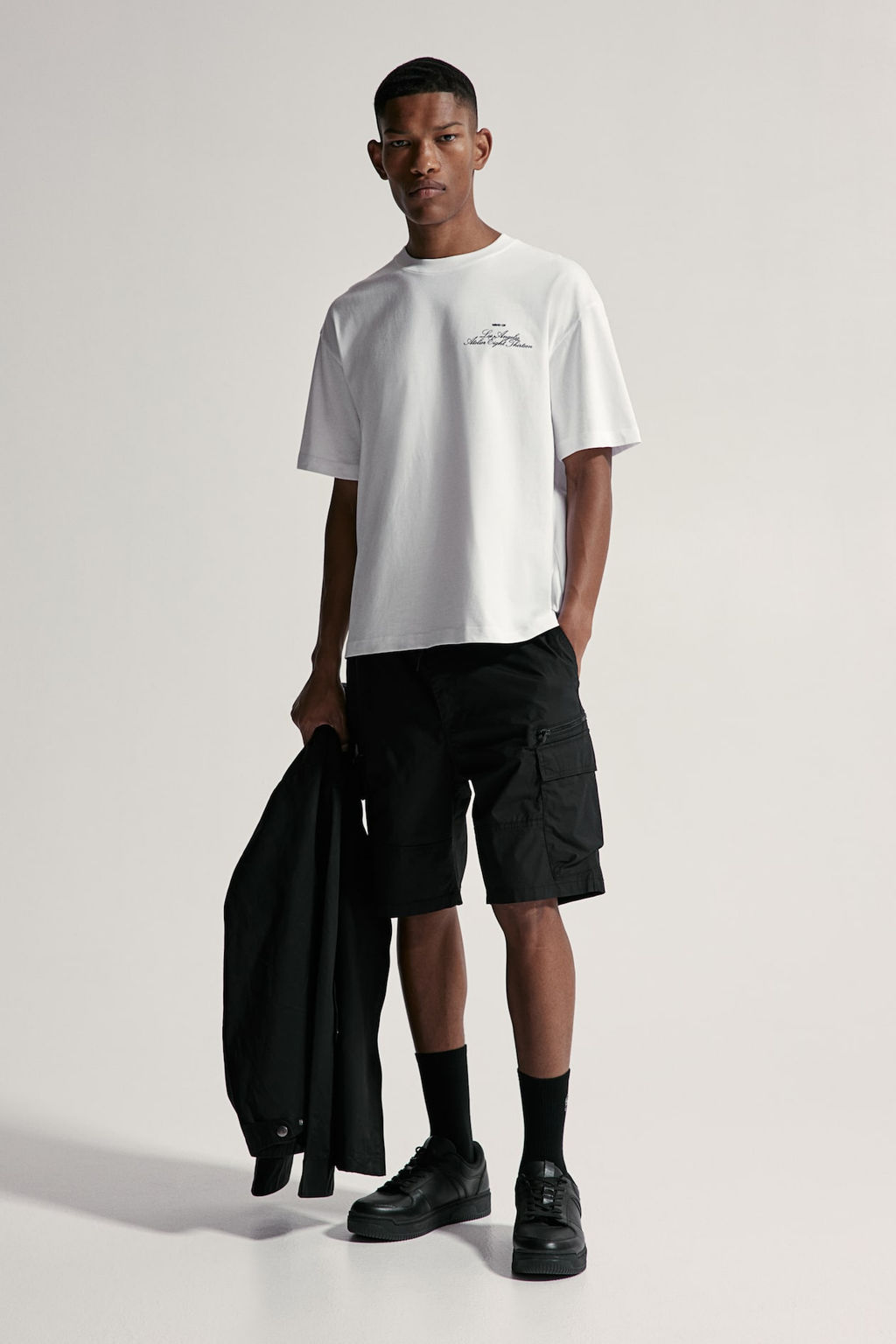 Camiseta con motivo estampado Loose Fit