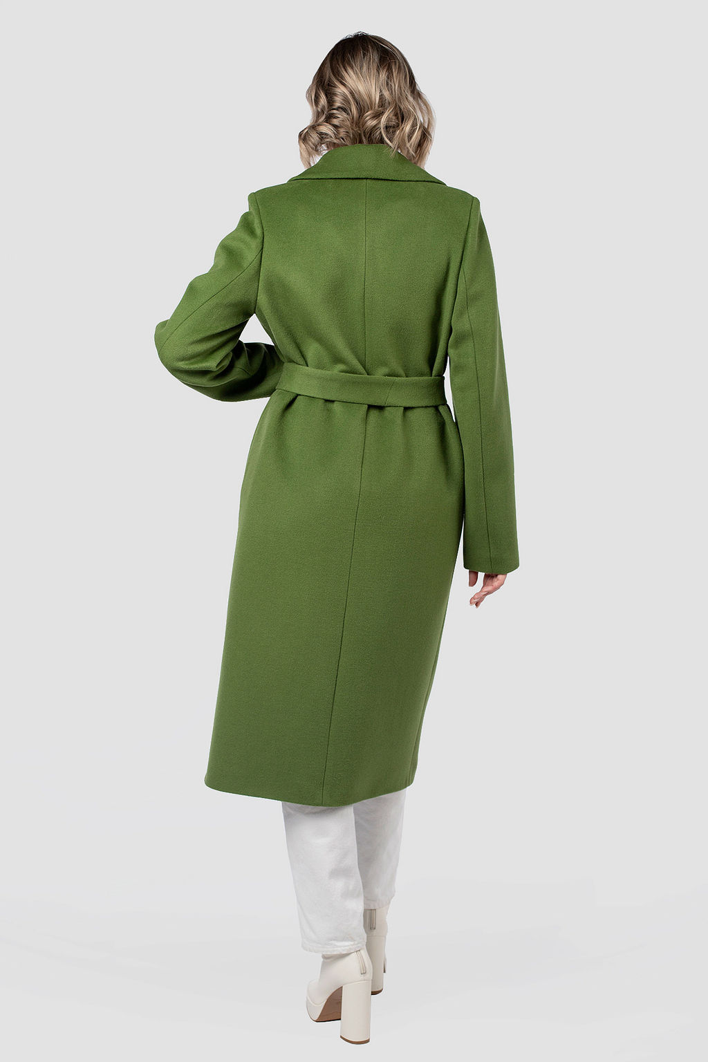 01-11790 Пальто женское демисезонное (пояс) - El podio фото 4