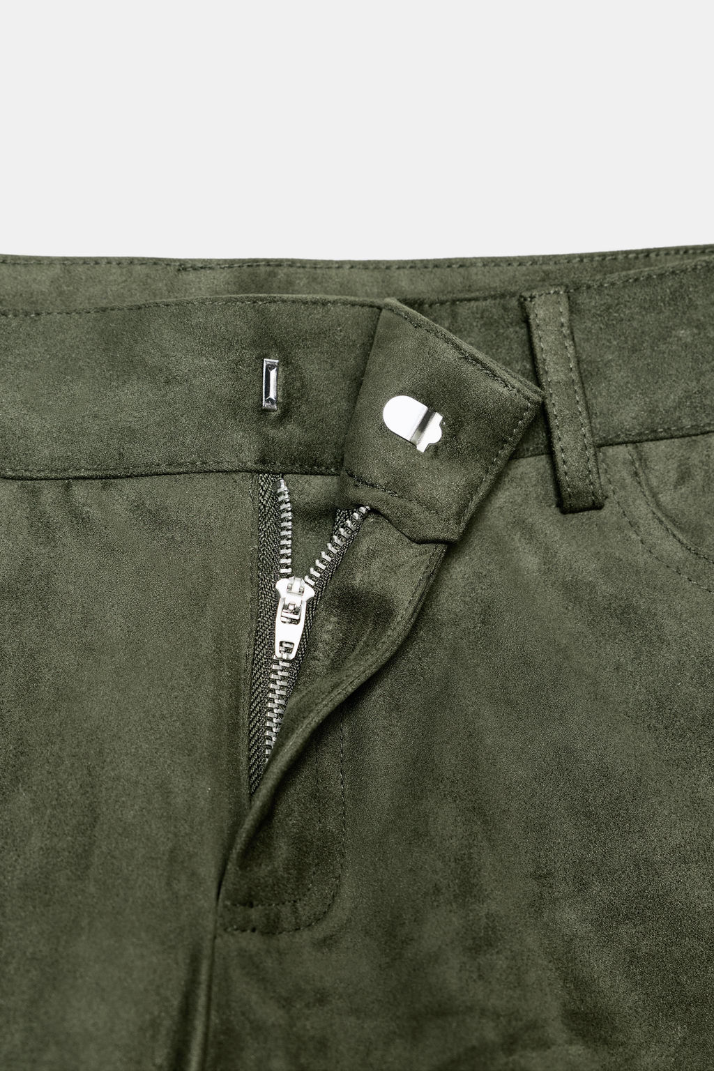 SUEDE EFFECT MINI SHORTS - Zara фото 8