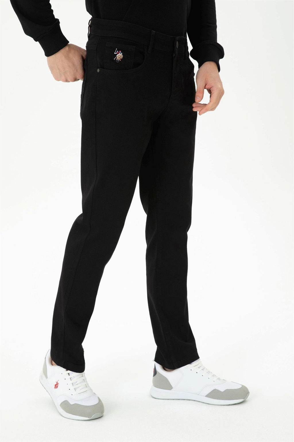 U. S. Polo Assn Мужские черные джинсовые брюки - U.s. polo assn фото 9