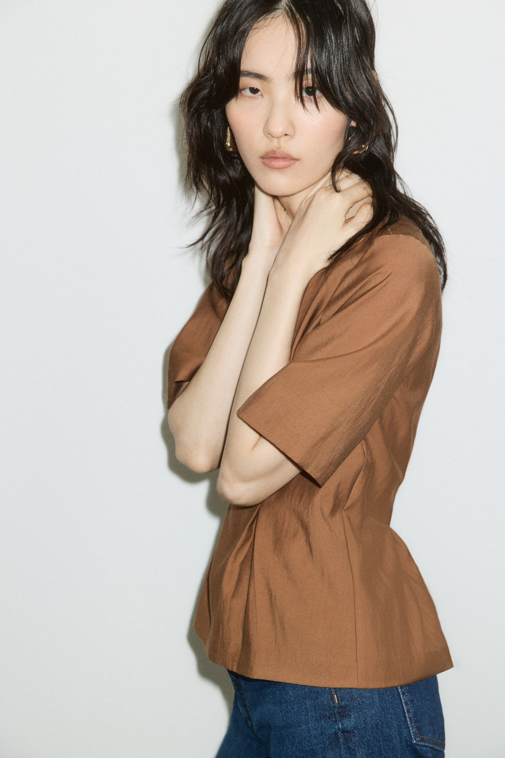 Blusa entallada - H&m фото 3