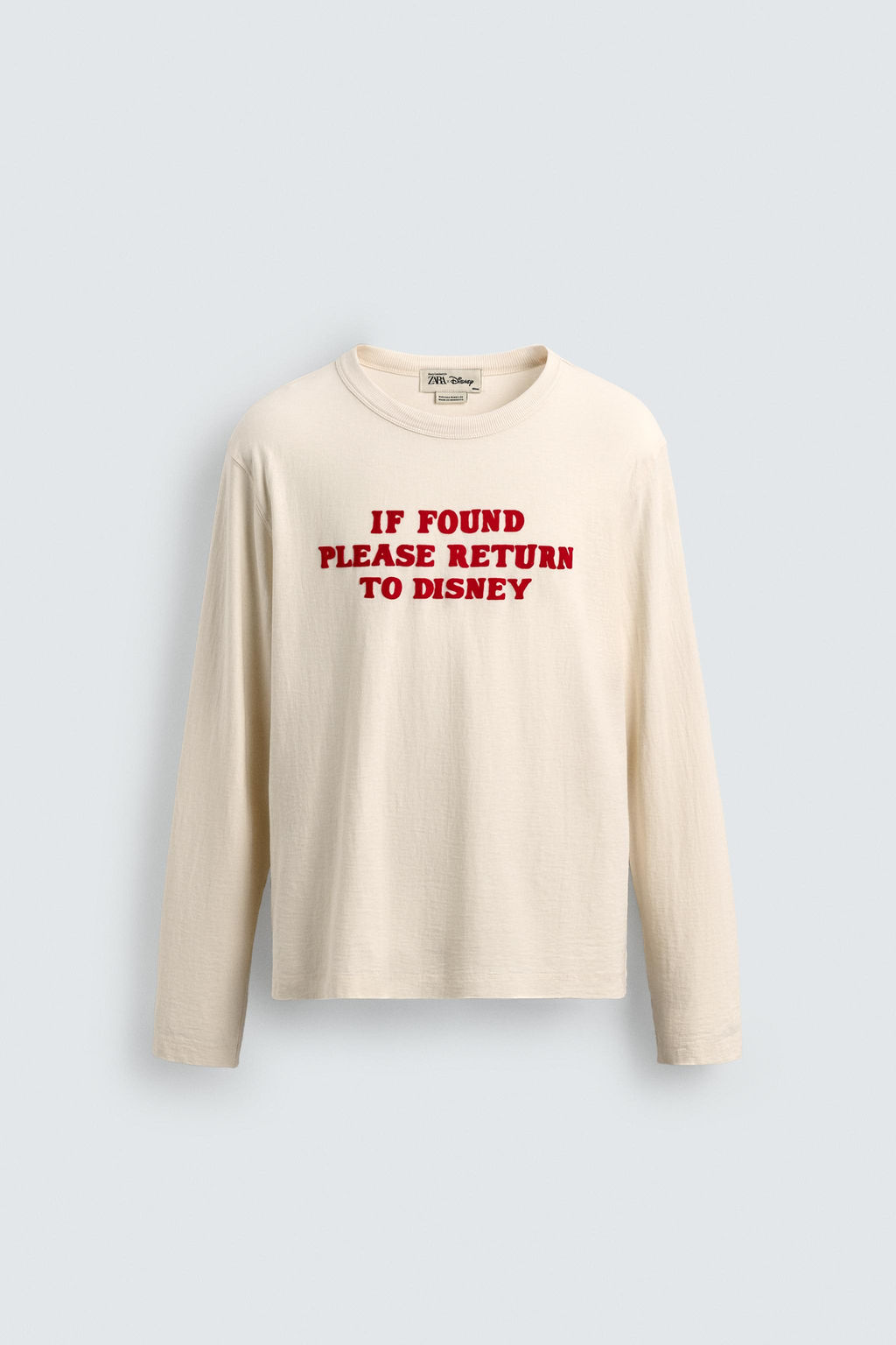 SLOGAN T-SHIRT HARRY LAMBERT FOR ZARA X DISNEY