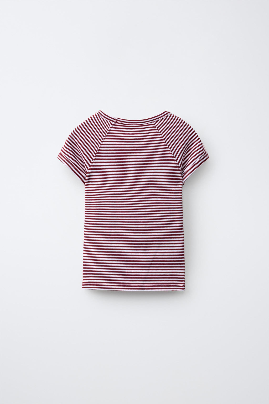 CAMISETA RAYAS CON ALGOD?N Y MODAL / Rayas - Zara фото 2