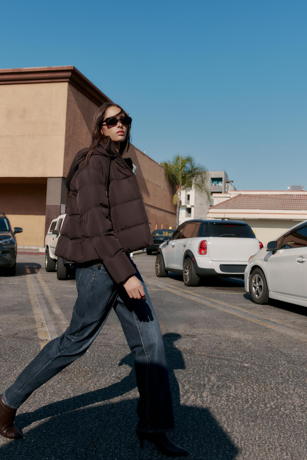 WATER AND WIND PROTECTION SHORT PUFFER ANORAK - Zara фото 19