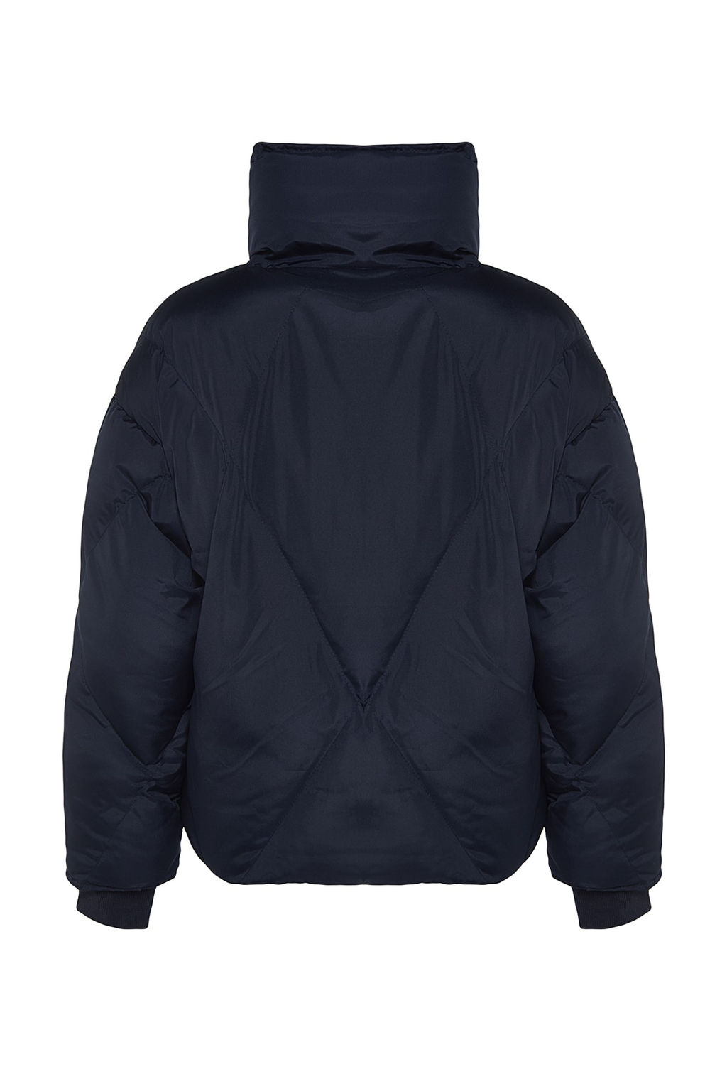 TRENDYOLMILLA Siyah Oversize Su Itici Sisme Kapitone Mont TWOAW24MO00146 фото 24