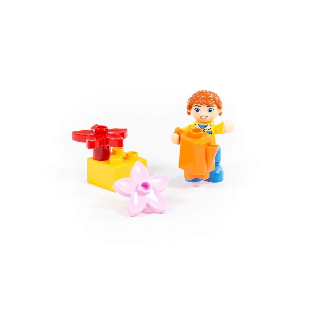 Конструктор Макси - Мини-Домик (21 элемент) (в коробке) - Полесье фото 6