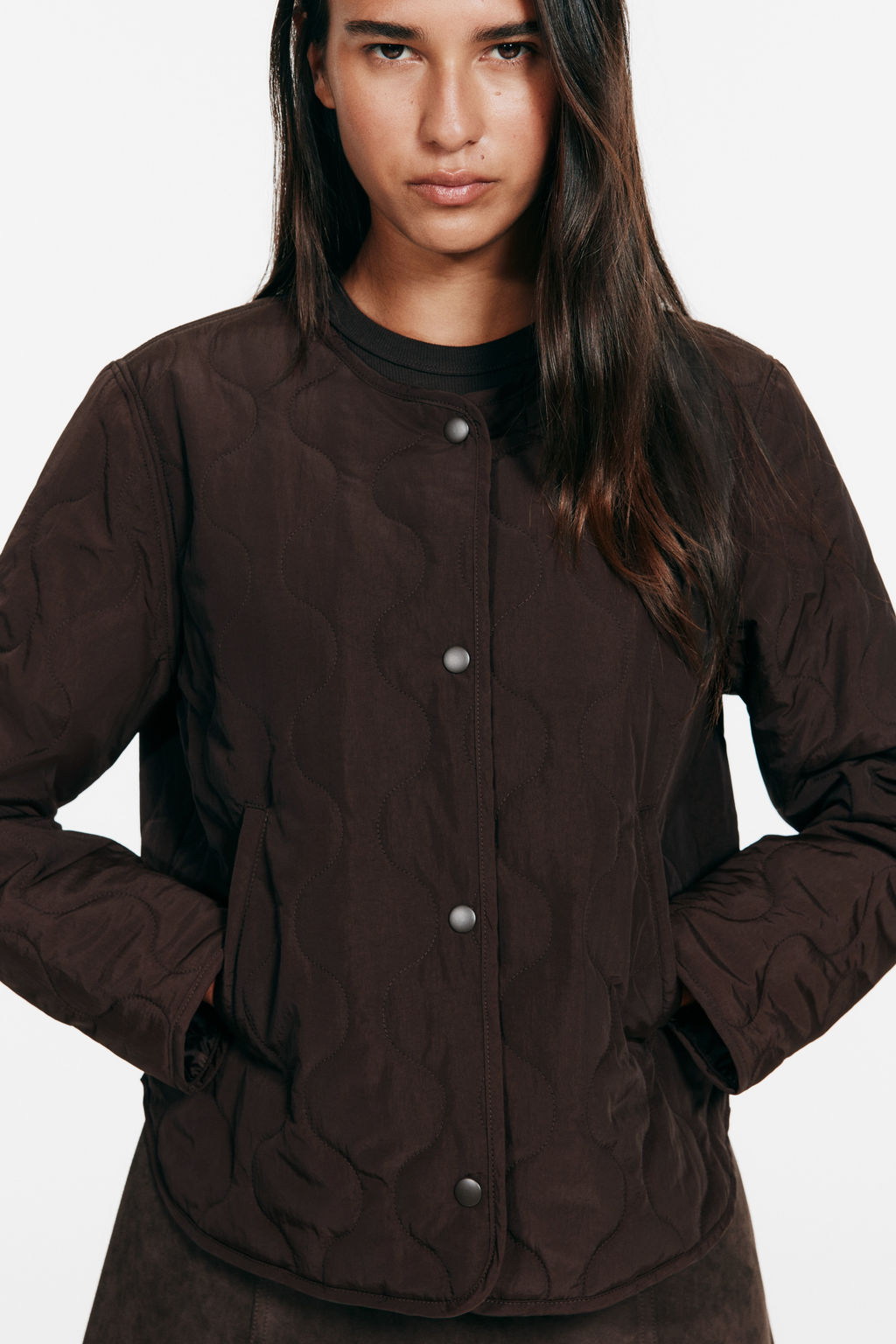 Chaqueta acolchada de nailon - H&m фото 7