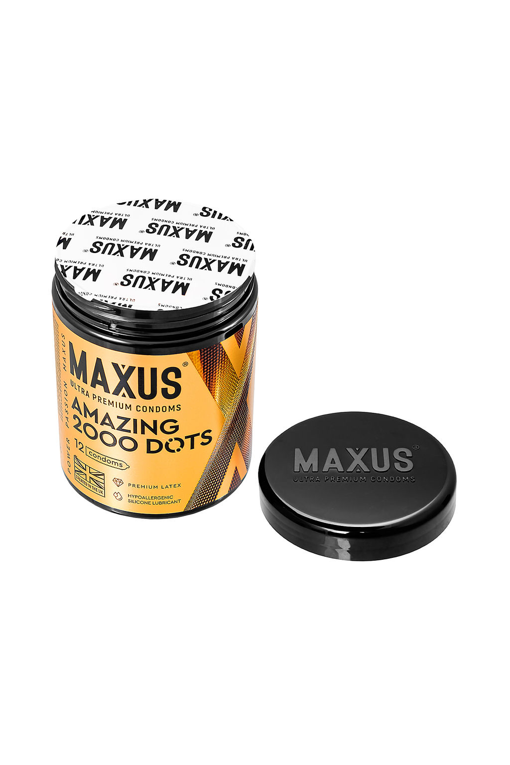 Презервативы Maxus Amazing, латекс,текстурированные 12 шт.