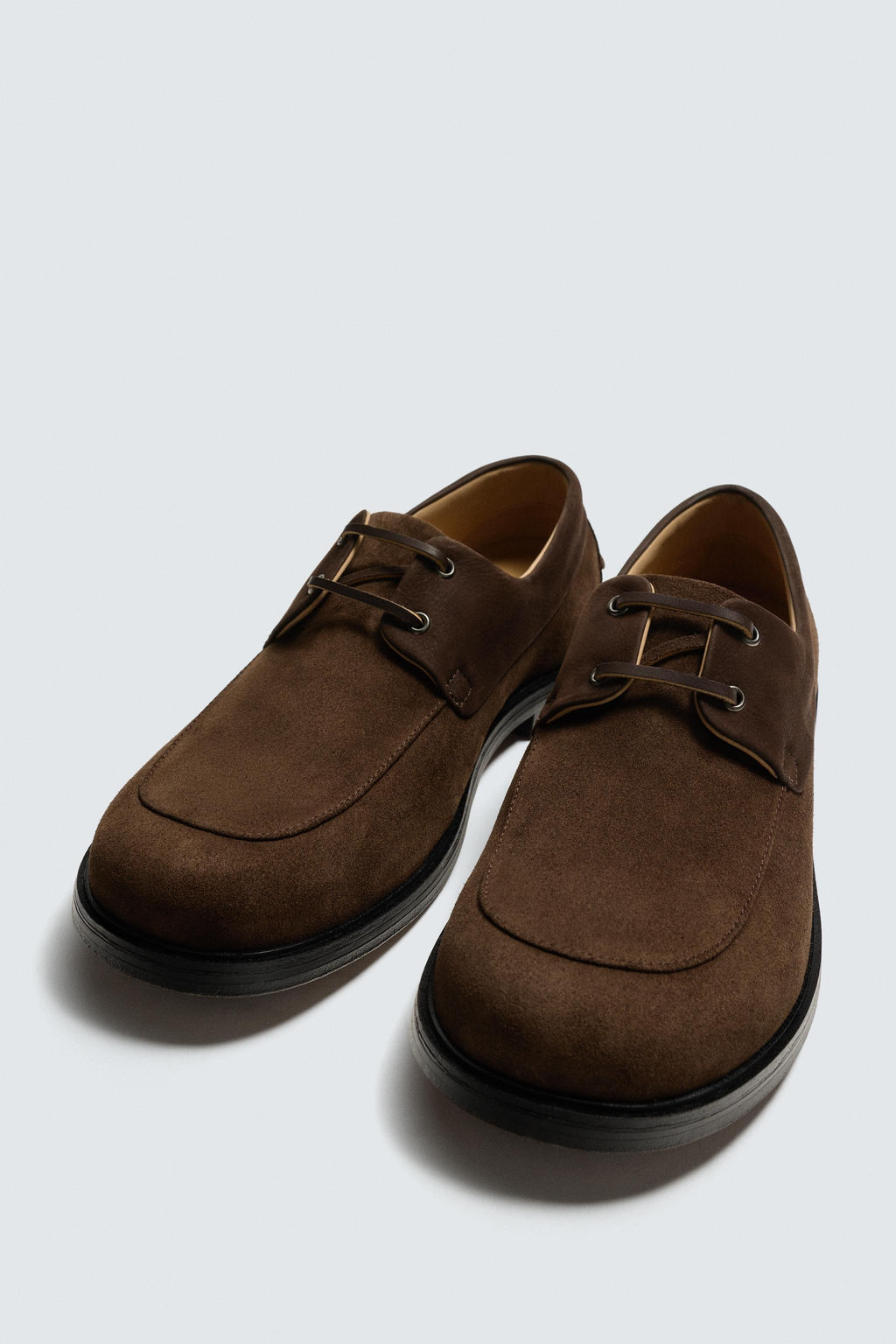 LIMITED EDITION LEATHER DECK SHOES - Zara фото 5