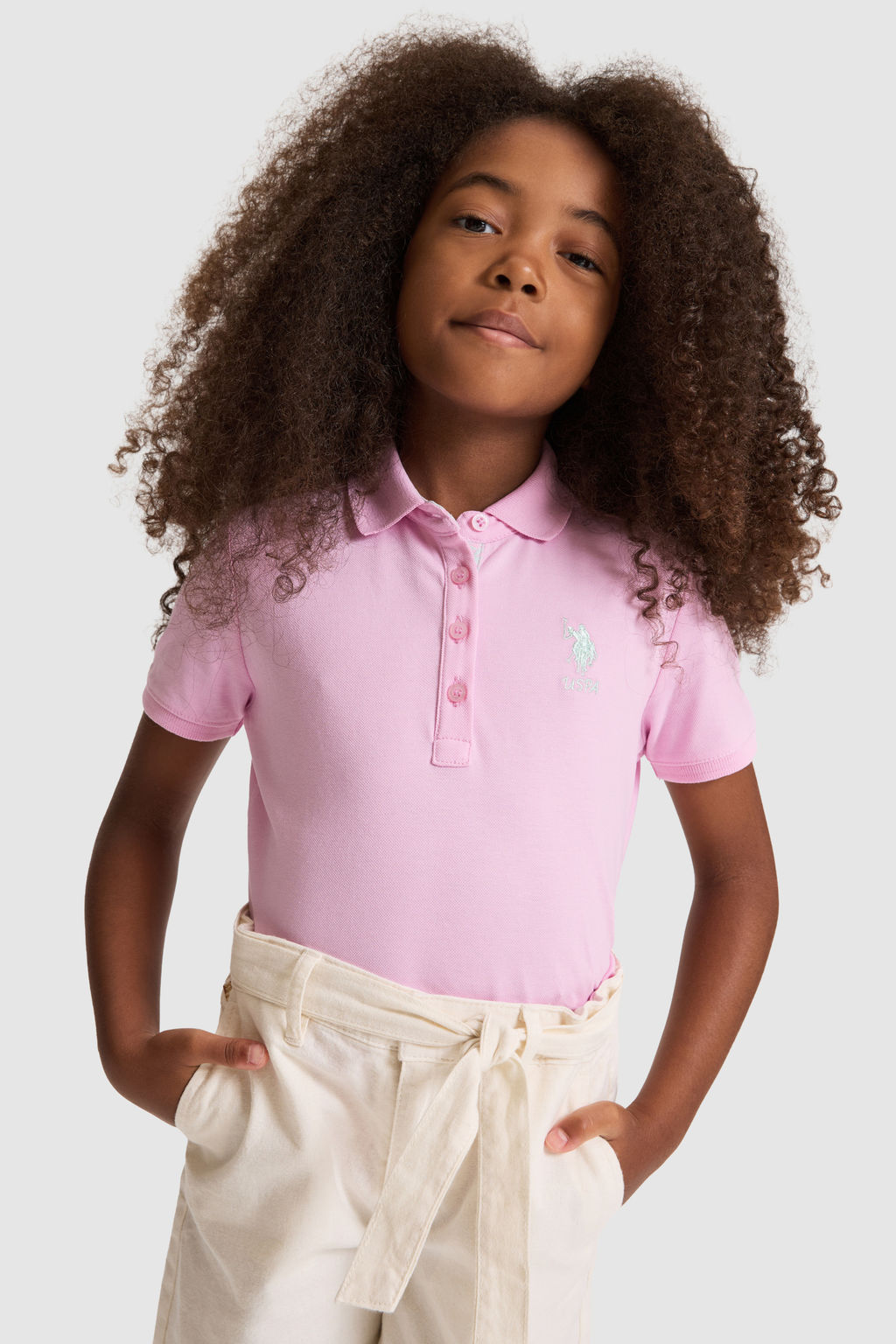 KДz Гocuk Polo Yaka Manolya Basic TiЕГrt - U.s. polo assn фото 3