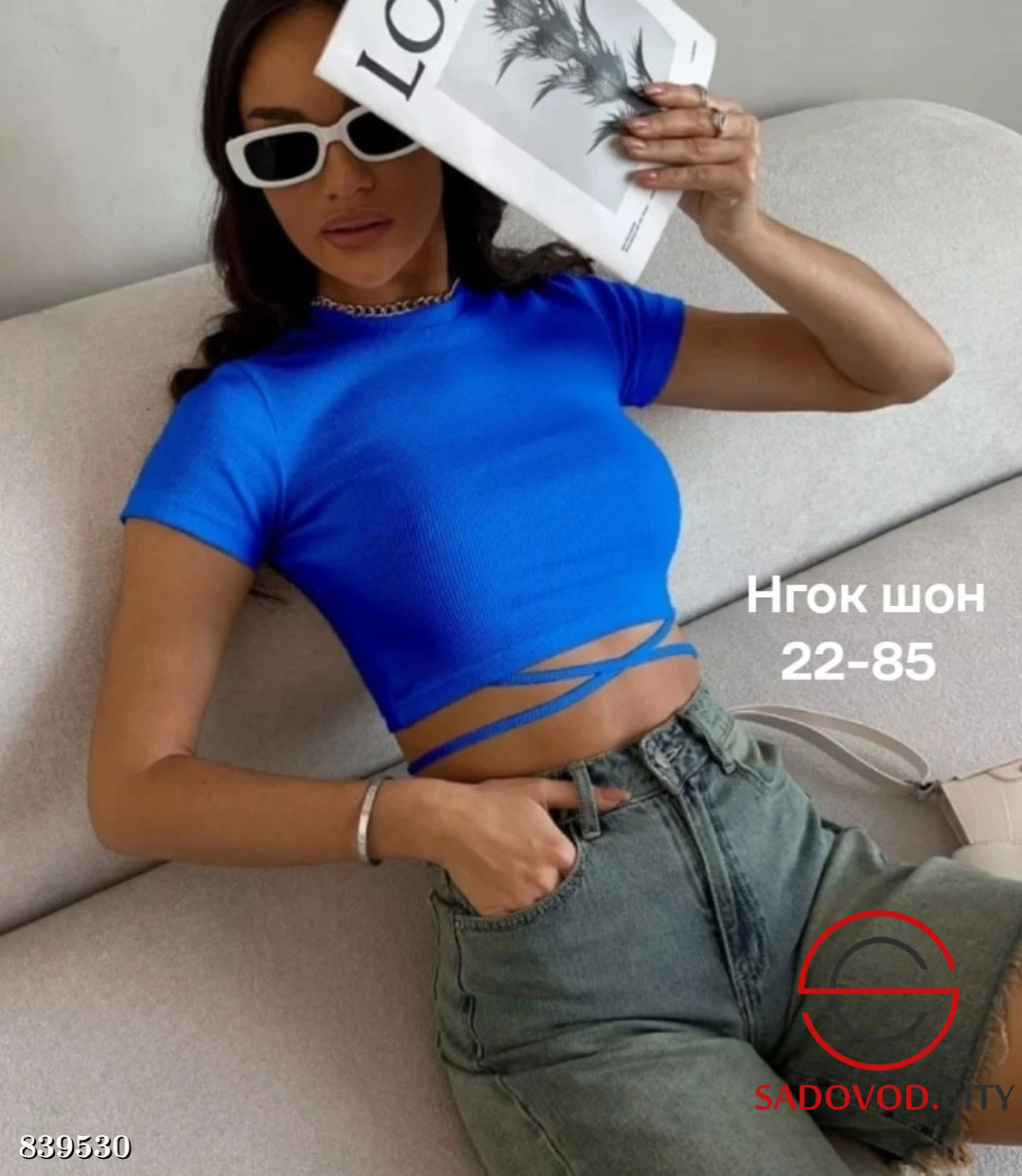 Топик женский однотонный - Bruno фото 5