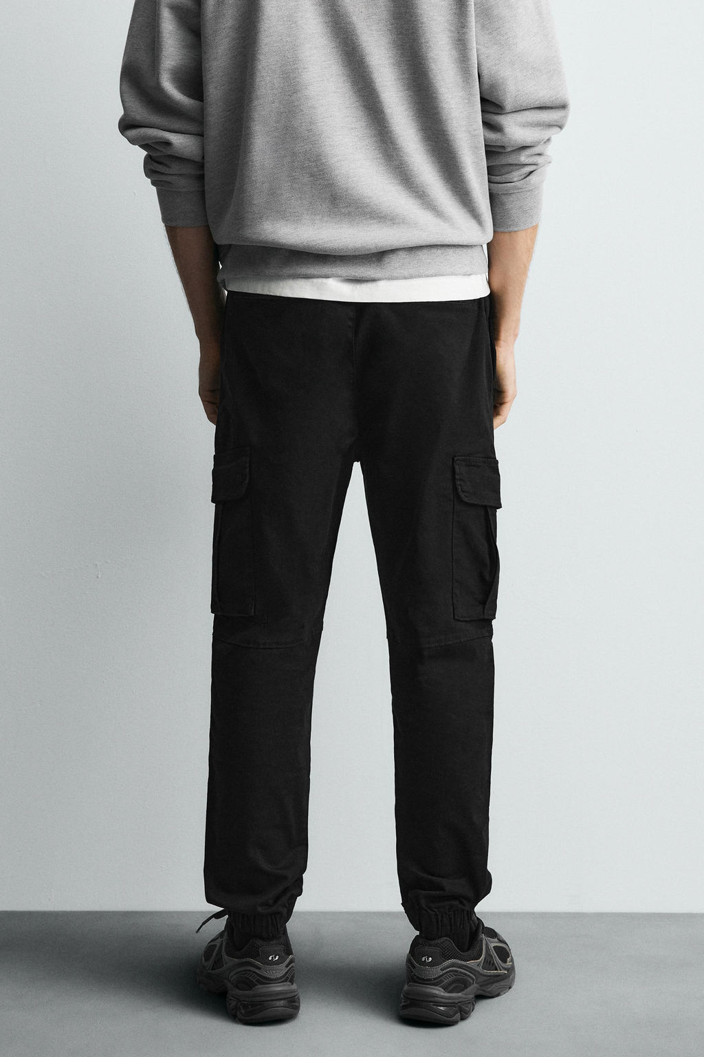 PANTAL?N CARGO SLIM FIT / Negro - Zara фото 12